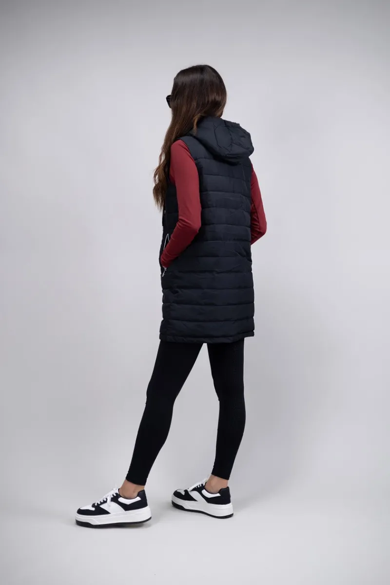 Femme Harcour Boliva long Gilet sans manches