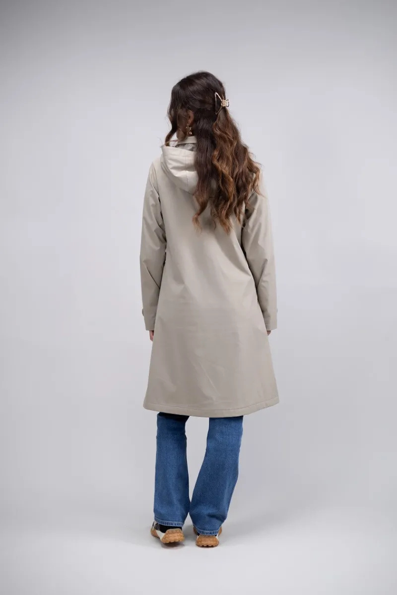 Femme Harcour Tweeta Long Trench Coat